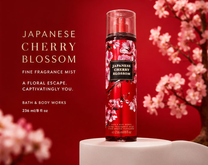 بادی میست Japanese Cherry Blossom